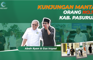 Mantan Orang No. 1 di Kab. Pasuruan Hadir di Perumahan Green Eleven