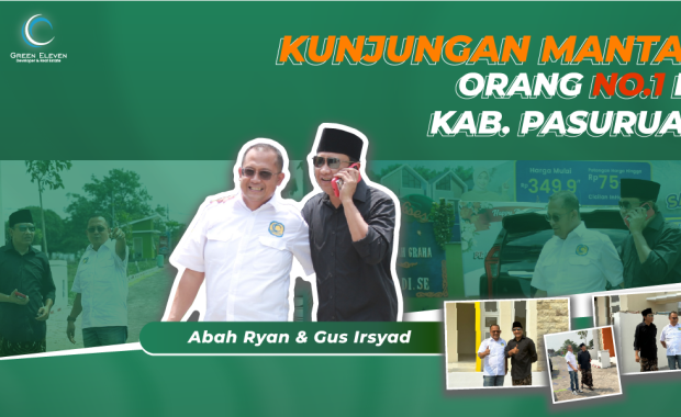 Mantan Orang No. 1 di Kab. Pasuruan Hadir di Perumahan Green Eleven