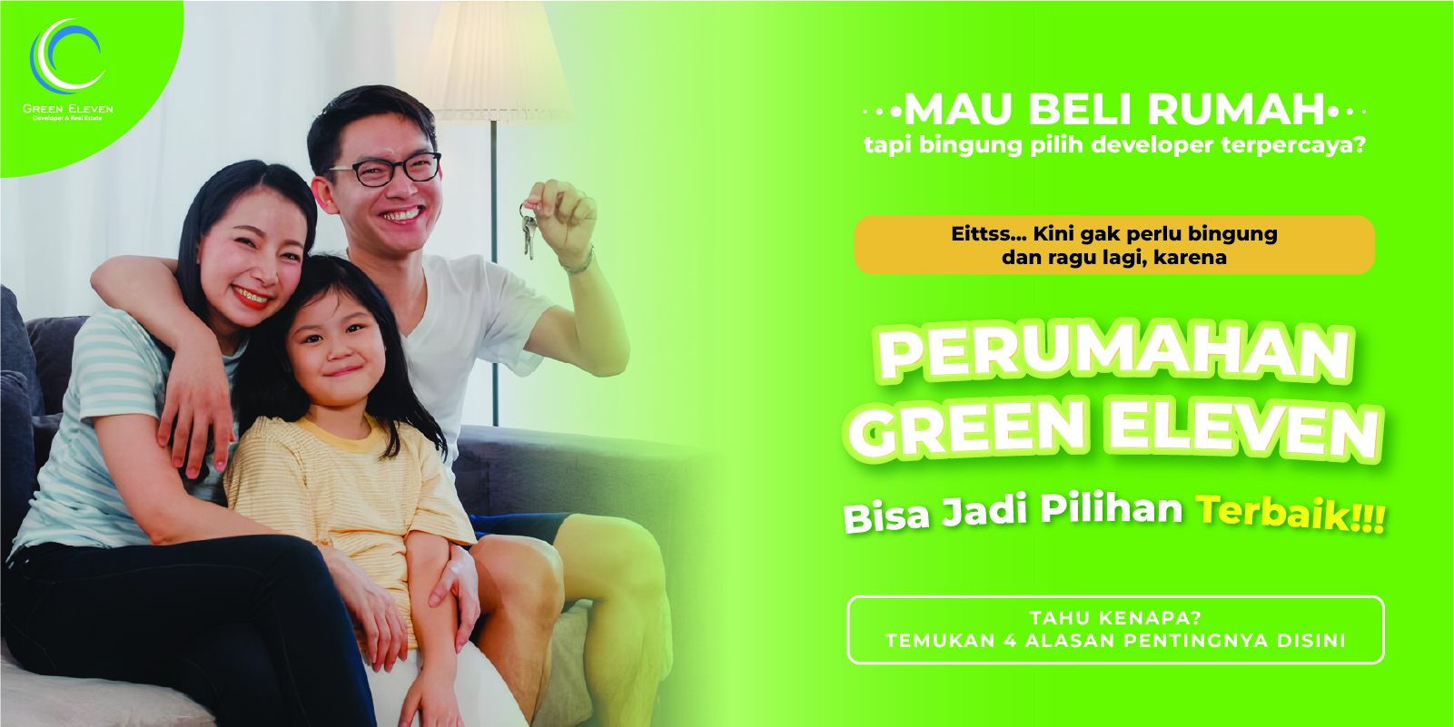 4 alasan kenapa Anda harus pilih Perumahan Pandaan Green Eleven?