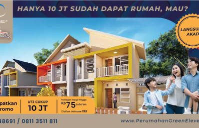 Hanya 10jt Sudah Punya Rumah, Mau? 😍