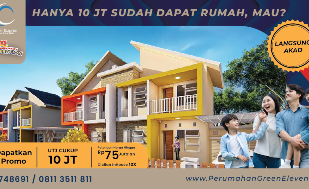 Hanya 10jt Sudah Punya Rumah, Mau? 😍