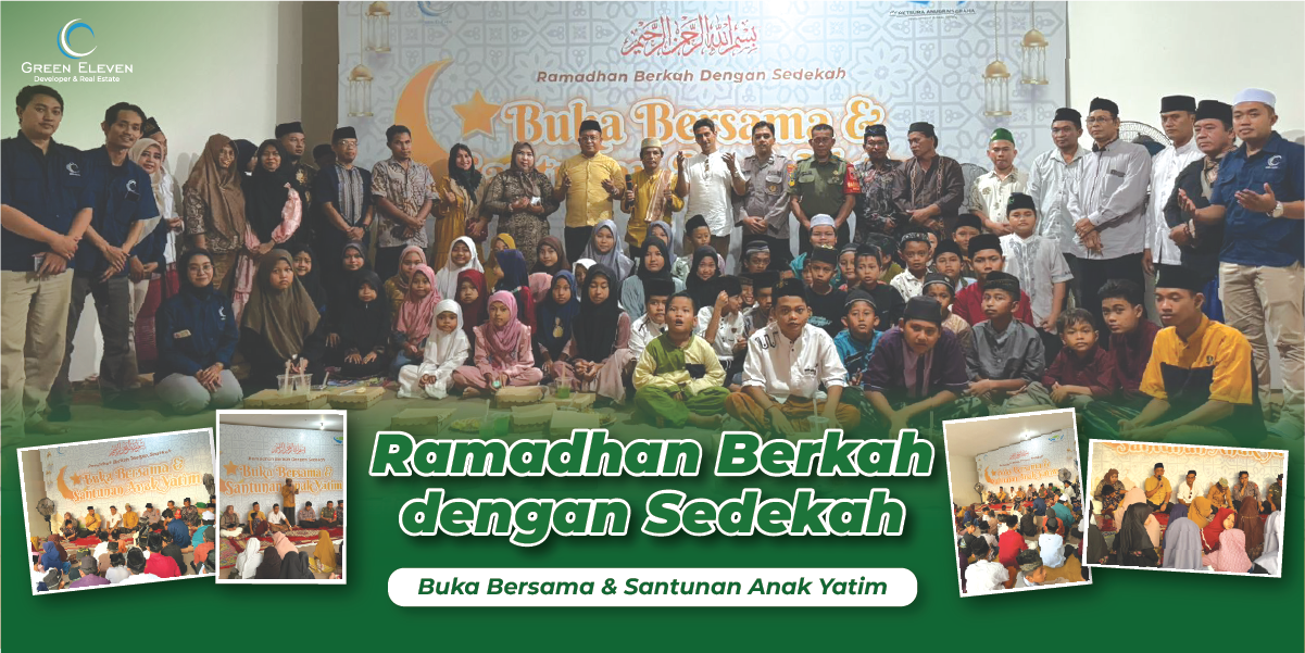 Ramadhan Berkah dengan Sedekah: Santunan Anak Yatim dan Buka Bersama Green Eleven