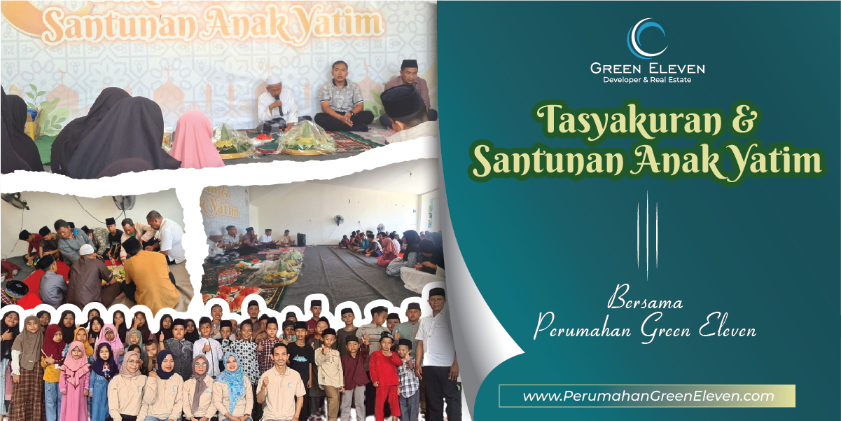 Santunan Anak Yatim dan Tasyakuran Green Eleven