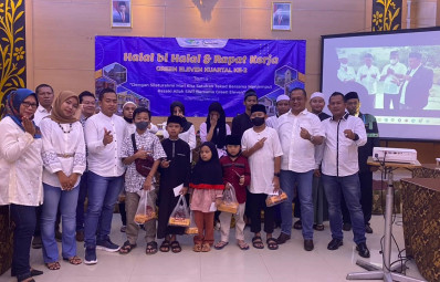 Halal bi Halal, Rapat Kerja dan Santunan Anak Yatim Perumahan Green Eleven